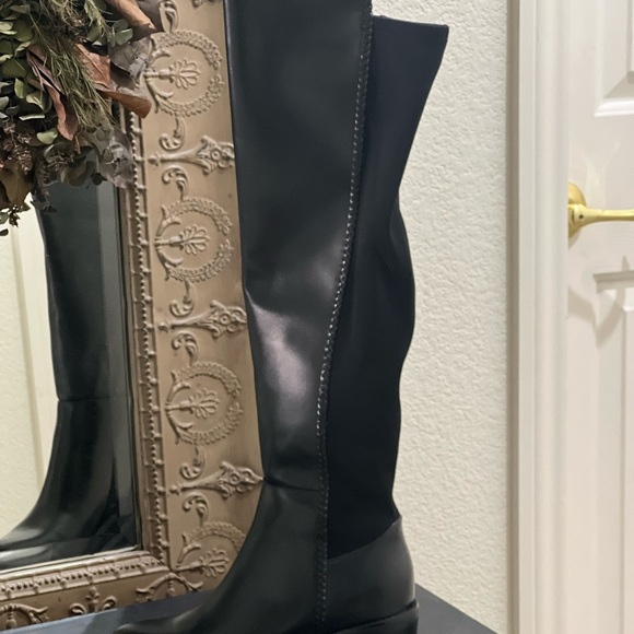 Aqua Diva Leather over the knee boots, waterproof & warm. Size 8, NIB - Picture 2 of 12